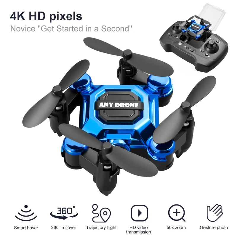 Drone Remote Controller Lanyard - 4K Kamera HD RC Drone Katlama