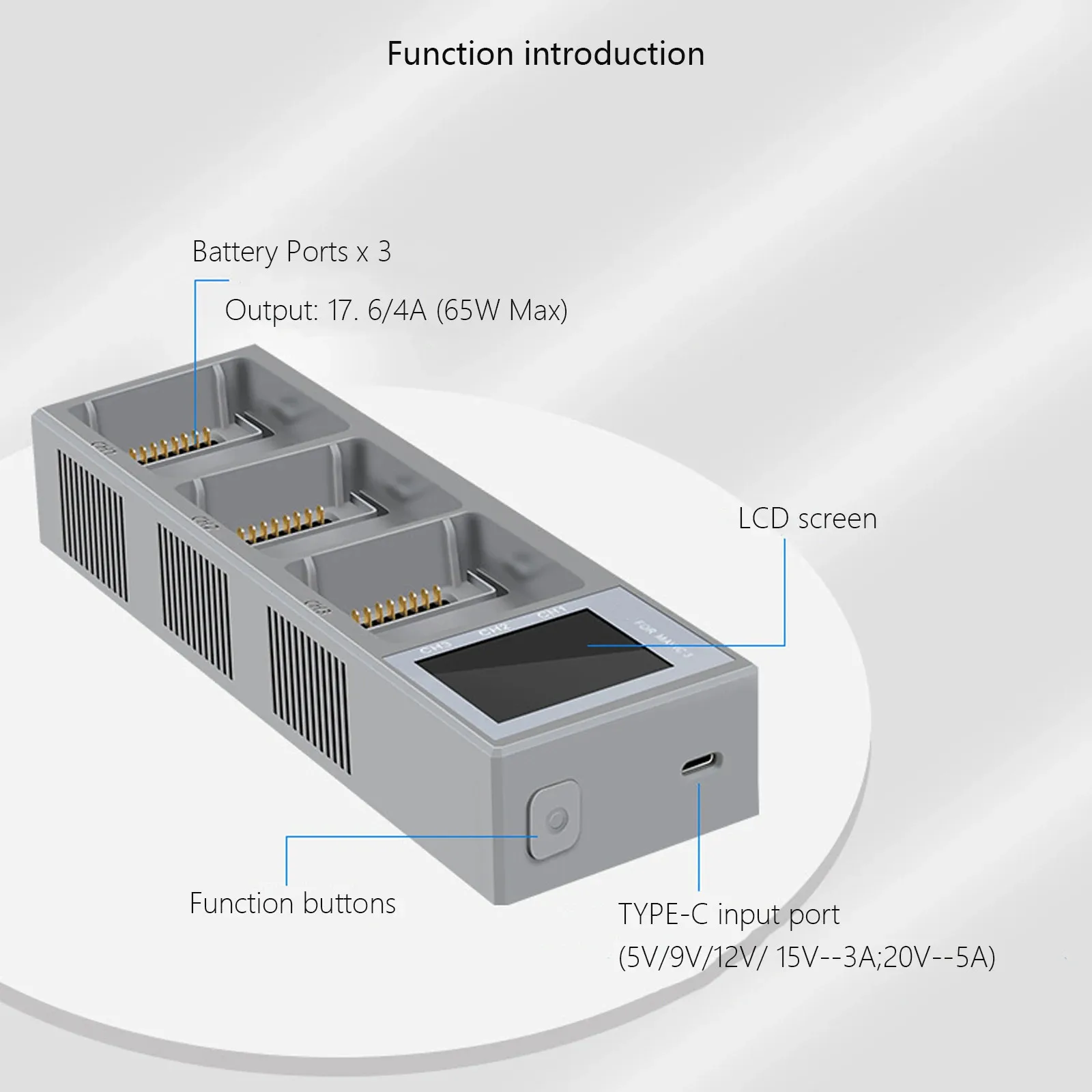 Mavic 3 için 3'ü 1 Arada Şarj  - Drone Charging Hub incelemesi ve fiyatı