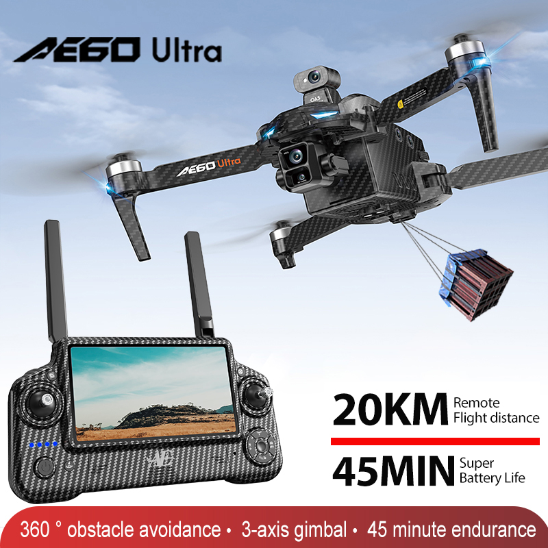 AE60 GPS Drone Profesyonel 8K  - Drone Power Bank incelemesi ve fiyatı