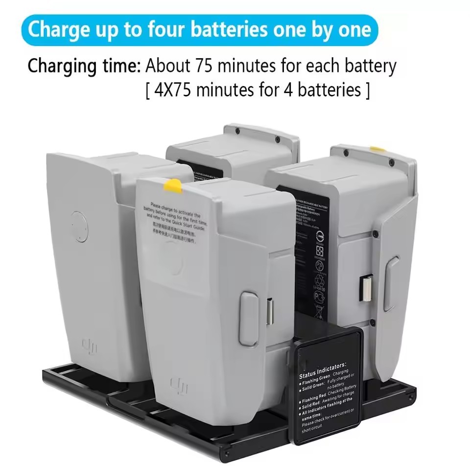 Mavic Air 2/ 2S Drone Pil Akıl - Drone Charging Hub incelemesi ve fiyatı