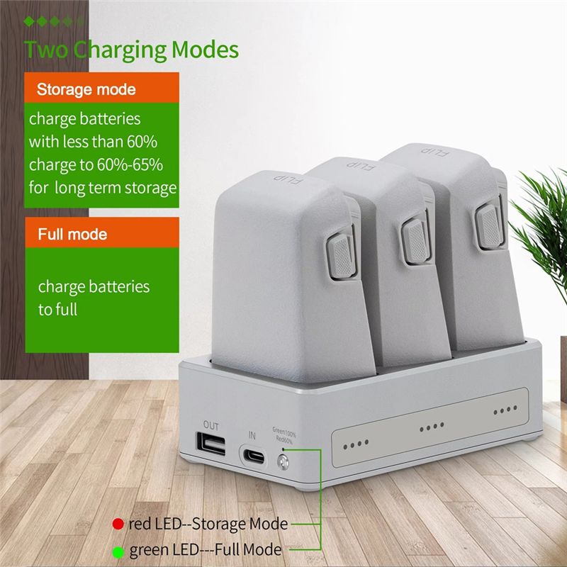 DJI Flip için B92B Üç Yollu Şa - Drone Charging Hub incelemesi ve fiyatı