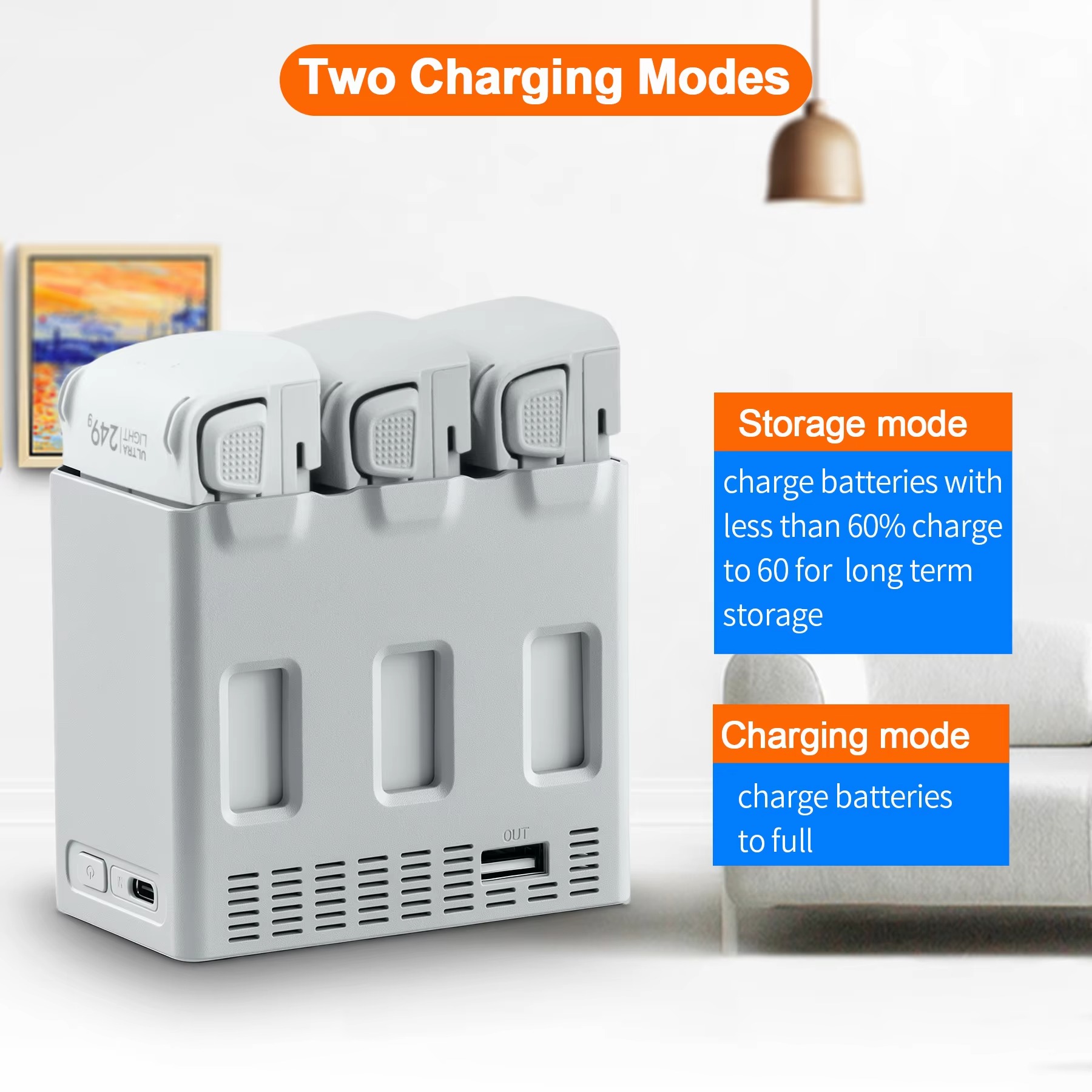 DJI LITO 1/X1 Drone Bataryası  - Drone Charging Hub incelemesi ve fiyatı